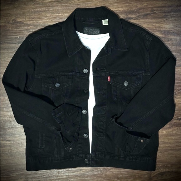 Levi’s Jean Trucker Jacket Denim - Picture 2 of 6